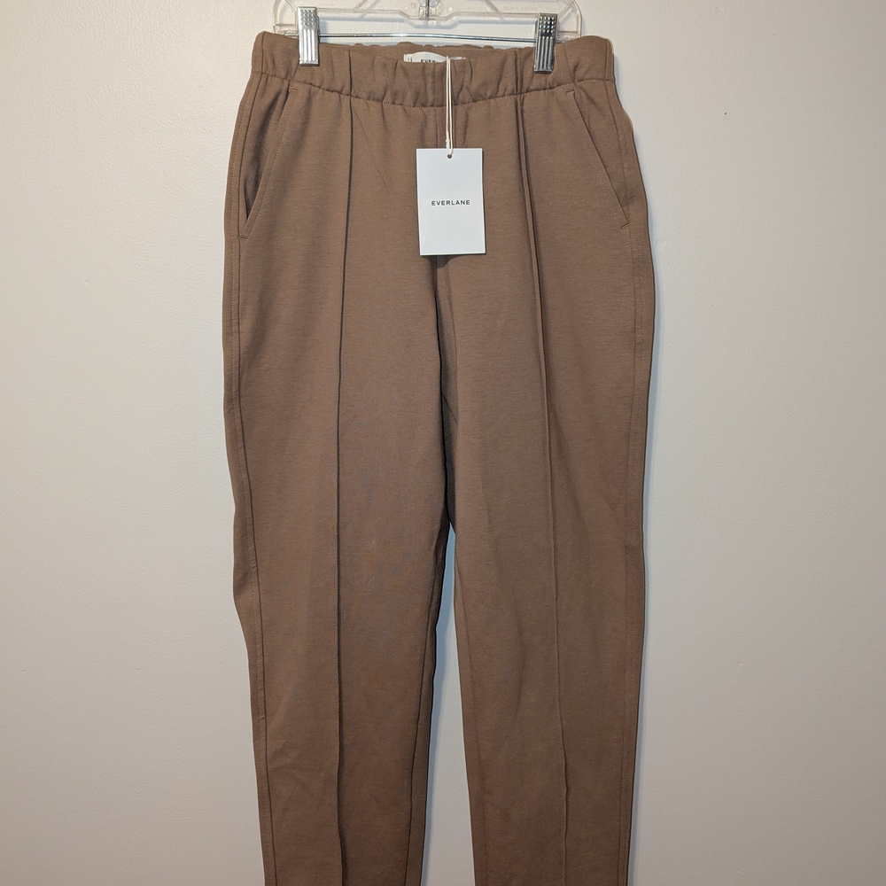 Everlane Brown Chinos Tapered Cotton Blend